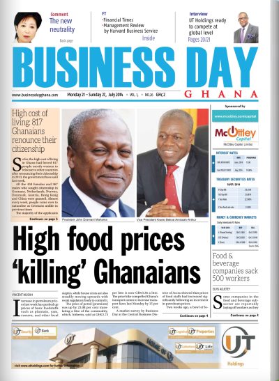 Business Day Issue 2014
