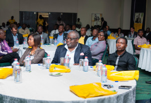  A cross-section of the audience at the MTN Mobile Money Stakeholder Conference