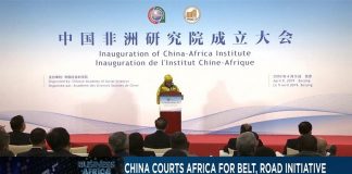 China courts Africa for Belt, Road Initiative
