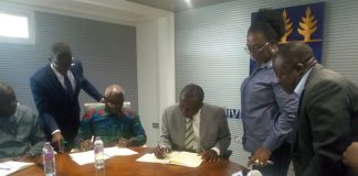 MoU Signed between Bui Power Authority and UoG
