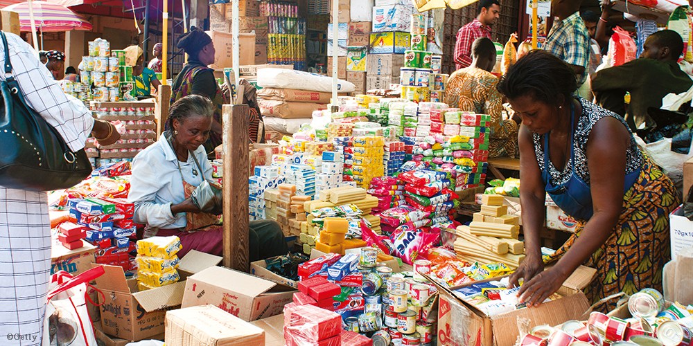 Ghana Market Business Day Ghana   Ghana Market 