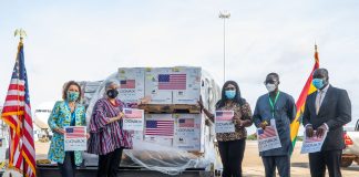 U.S. Donates 1.3 Million More COVID-19 Vaccines to Ghana