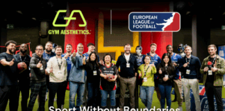 Sport Without Boundaries – GYM AESTHETICS Partners with European League of Football to Revolutionize the Sport Culture in Asia