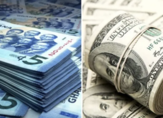 Bank of Ghana releases latest FX rates: Ghana cedi starts the week steady against major currencies