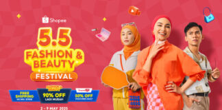 Shop Lagi Murah With Shopee 5.5 Fashion & Beauty Festival