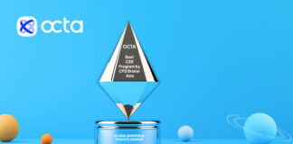 Octa receives the ‘Best CSR program by CFD broker Asia 2025’ award