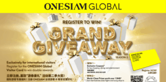 ONESIAM Global Grand Giveaway Season 2 Heats Up the Summer with Double Rewards for Bangkok-Bound Visitors