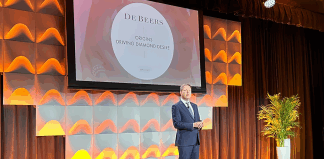De Beers launches ‘Ombré Desert Diamonds’ jewellery beacon and ‘Origin, De Beers Group’ polished diamonds