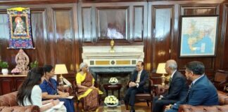 Prudential plc CEO Expresses Strategic Commitment to India in Meeting with Union Finance Minister Nirmala Sitharaman