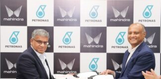 PETRONAS Lubricants India Secures Aftermarket Service Fill Contract from Mahindra Automotive Division, Strengthening Its Presence in India