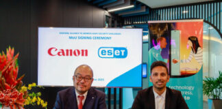 ESET and Canon Extends Regional Alliance to Combat Asia’s Security Challenges