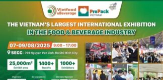 Vietfood & Beverage – Propack Vietnam 2025: The Biggest International F&B Exhibition in Vietnam