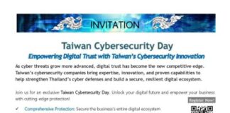 Taiwan Cybersecurity Day Returns to Thailand — Showcasing Solutions for Thai Enterprises