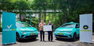 Green SM introduces a premium all-electric taxi experience to Soekarno-Hatta International Airport