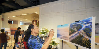 “Dialogue with Que and Hua Mountains” Theme Art Exhibition Opens in Singapore