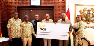 GCB donates GH₵ 1m to support children of the gallant eight