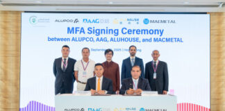 ALUPCO and AAG signed a Master Framework Agreement to build the largest integrated downstream aluminum industrial base in the Kingdom of Saudi Arabia