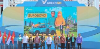 Green SM debuts in Surabaya, driving a cleaner and smarter way to travel