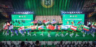 10th World Traditional Wushu Championships Held in Emeishan City, China