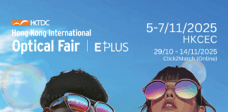 The Hong Kong International Optical Fair opens in early November