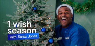 1wish Season with Santa Jones – Christmas Advents by 1win and Jon Jones