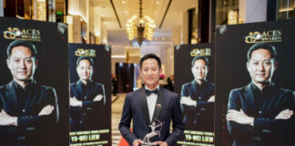 Mr. Yu-Wei Liew of WEIL Hotel wins Asia’s Most Admirable Young Leader at ACES Awards 2025