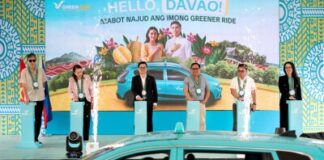 Green GSM officially launches all-electric taxi service in Davao