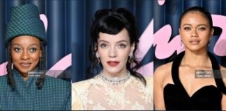 Lily Allen, Little Simz and Bianca Bustamante Light Up The Red-Carpet In Desert Diamonds, At The Fashion Awards 2025