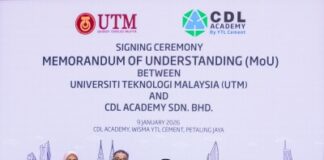YTL Cement’s CDL Academy and Universiti Teknologi Malaysia Sign MoU to Advance Talent Development and Research Innovation in Sustainable Construction