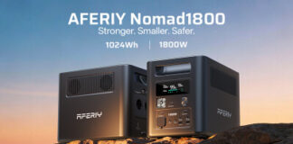 AFERIY Unveils Next-Generation Portable Power Station Nomad1800 at CES