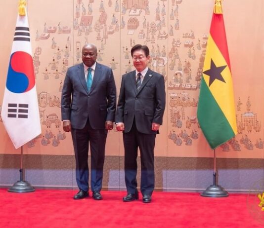 Mahama pushes Ghana–Korea agricultural cooperation to boost rice production, cocoa processing