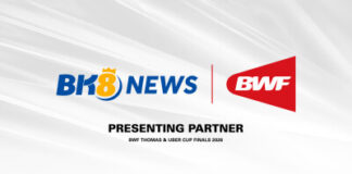 BWF Announces BK8 News as Presenting Partner of the BWF Thomas & Uber Cup Finals 2026