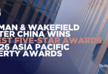 Cushman & Wakefield Greater China Wins Six Best Five-Star Awards at 2026 Asia Pacific Property Awards