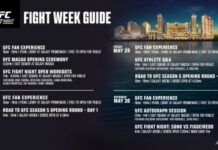 Galaxy Macau and UFC Co-present an Action-packed Series of Interactive Events Throughout Fight Week for UFC FIGHT NIGHT Macau