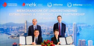 HKTB Partners with Global Leading Trade Exhibition Organiser Informa Markets Bringing International Premium Exhibition IPs to Hong Kong Under Asia’s First-Ever “City-as-Your-Showroom” Concept