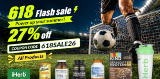 iHerb Spotlights Summer Wellness Essentials for 618 Sale