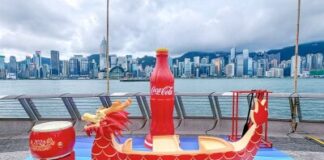 Swire Coca-Cola HK Refreshes the 2026 Sun Life Hong Kong International Dragon Boat Festival with Giant Festive Installation at the Avenue of Stars