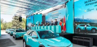 Green SM officially launches all-electric ride-hailing service in Kazakhstan