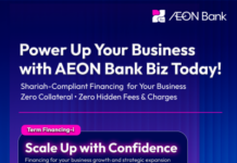 AEON Bank Biz Powers Up Business Growth with Term Financing-i and Working Capital Financing-i
