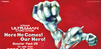 Booster Pack 09 “Here He Comes! Our Hero!” & Starter Deck 04 “Ultraman & Ultraman Cosmos” To Be Released on Friday, October 23! The Showa Ultraman Series Makes Its First Appearance!