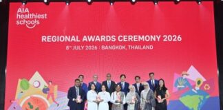 AIA Announces Winners of The AIA Healthiest Schools Competition