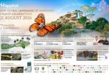 Happitat Unveils the New Global Landmark of Happiness, Opening 21 August