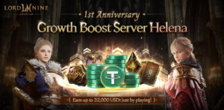 Smilegate LORDNINE Launches Pre-Registration for New Growth-Accelerated Server ‘Helena’ in Celebration of 1st Anniversary… 32,000 USDt Reward Event Underway