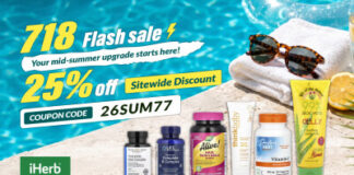 iHerb Launches “718 Summer Limited-Time Offer” in Singapore
