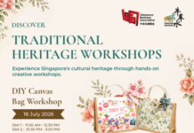 Discover Singapore’s Creative & Culinary Heritage in Chinatown Singapore with Family-Friendly Weekend Workshops