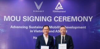 VinFast partners with TÜV Rheinland to advance vehicle testing capabilities for Vietnam’s automotive industry