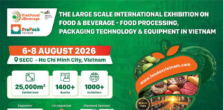 Vietfood & Beverage – Propack Vietnam 2026 in Ho Chi Minh City