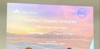 FCC Philippines, Subsidiary of Japan’s FCC CO., LTD., Global Leader in Motorcycle Clutch Systems, Signs 1,500 MWh Long-Term Solar Agreement with Peak Energy