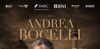 Andrea Bocelli Celebrates 30 Years Anniversary Tour of Romanza with Two Spectacular Concerts in Indonesia