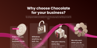 Chocolate Finance launches Chocolate Business to help companies put idle cash to work